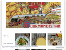 Tablet Screenshot of gourmandistan.com